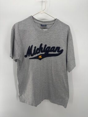 Michigan Wolverines Old Varsity Brand T-Shirt Size Large